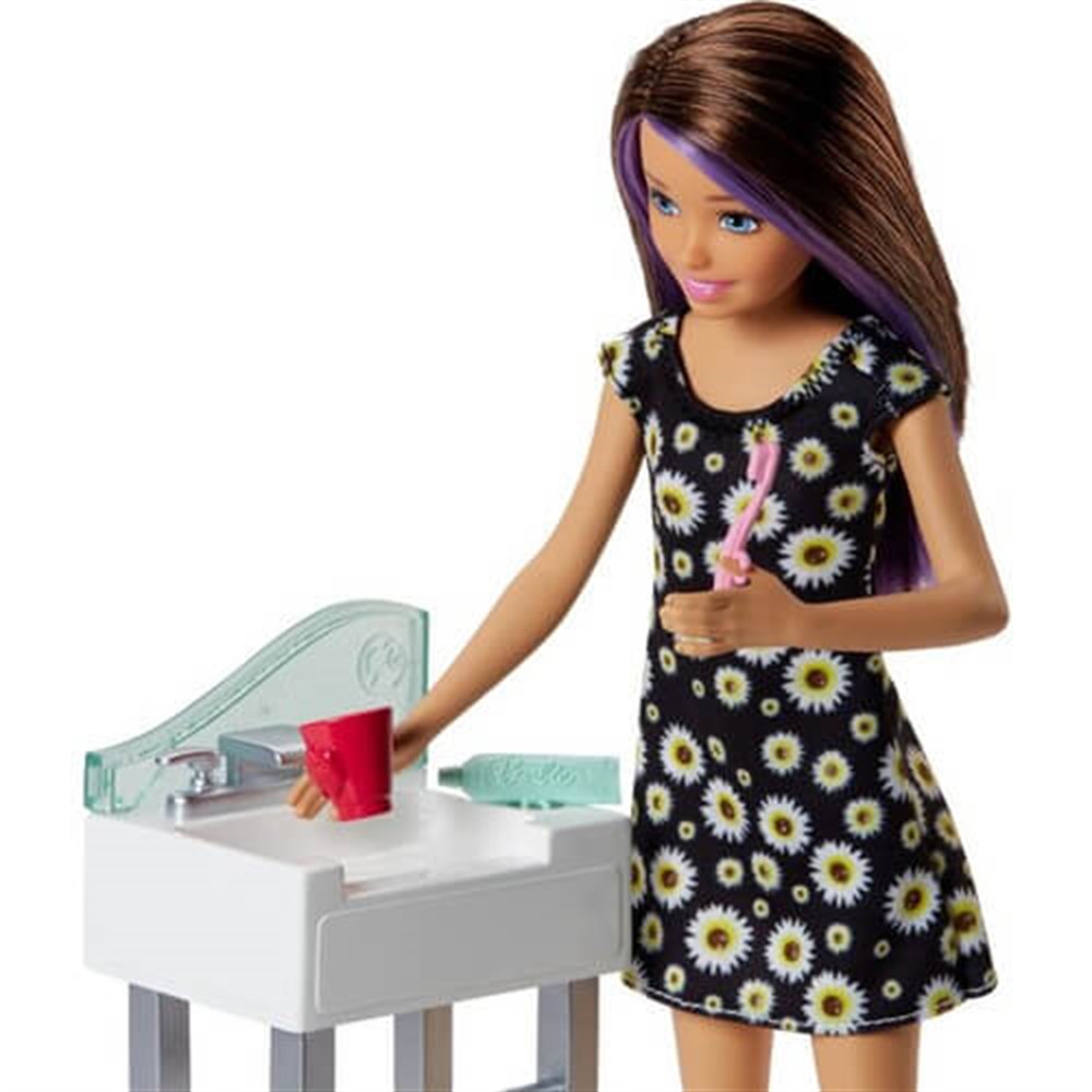 BARBIE BEBEK BAKICILIGI OYUN SETI FHY97-FJB01 Toystop FJB01