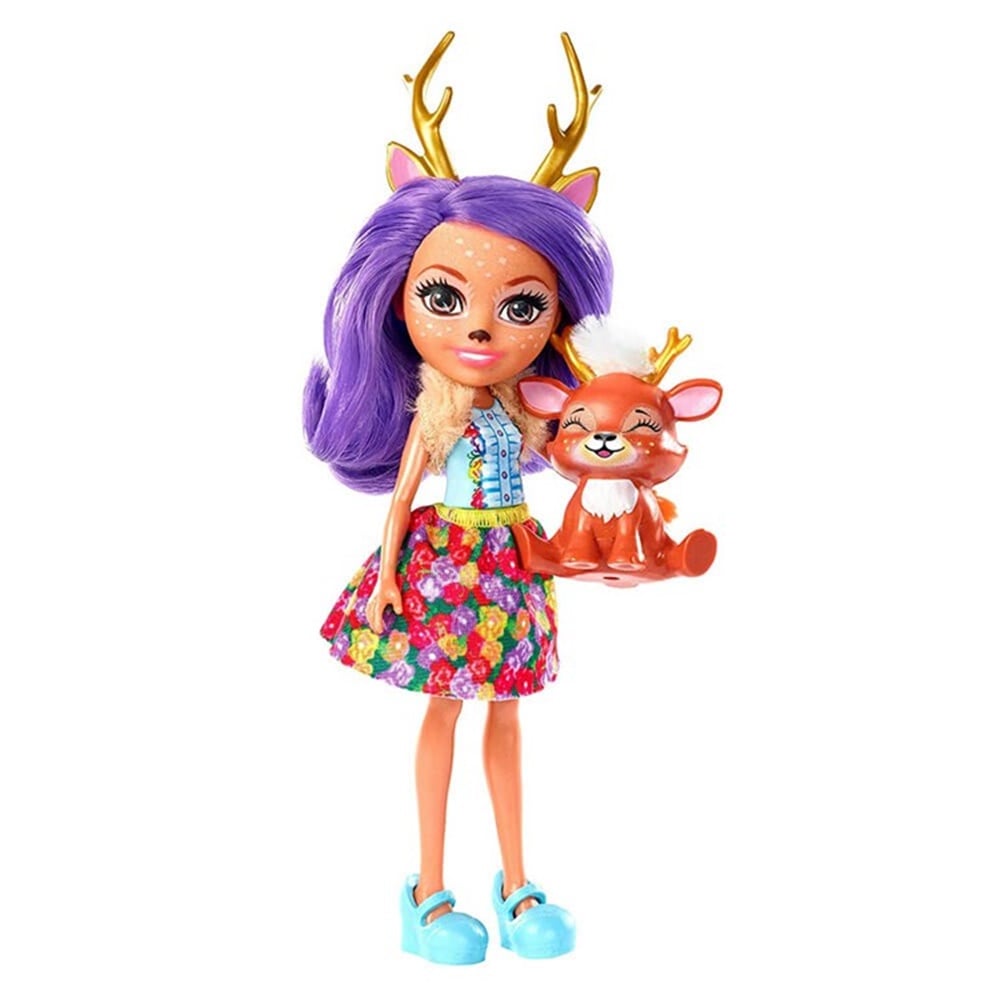 ENCHANTIMALS ANA KARAKTER BEBEKLER DANESSA DEER&SPRINT DVH87-FNH23 Toystop FNH23
