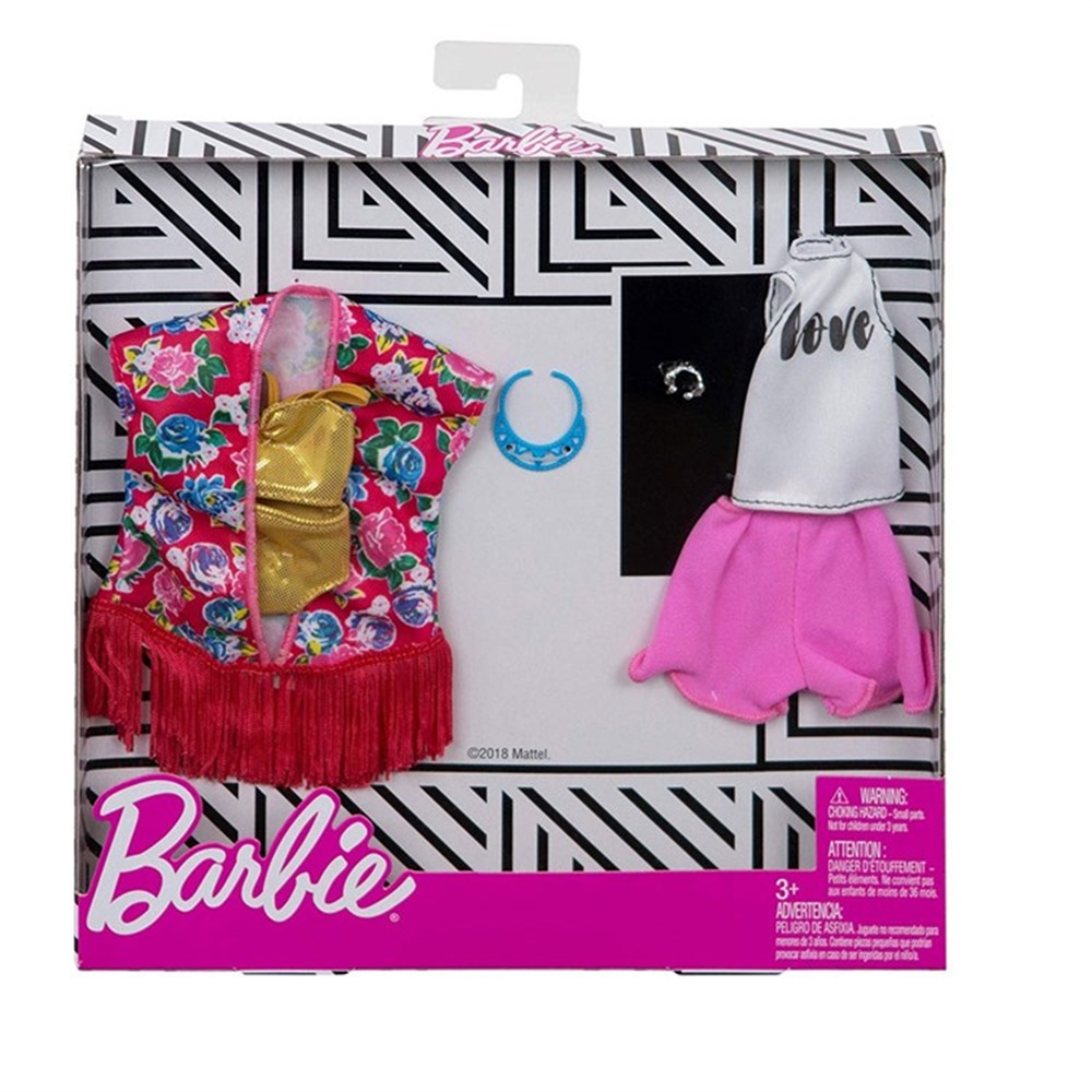 BARBIENIN KIYAFETLERI IKILI PAKET KIMANO FKT27-FXJ62 Toystop FXJ62