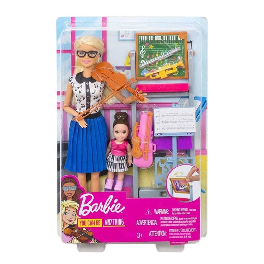 BARBIE BEN BUYUNCE OYUN SETI MUZIK OGRETMENI DHB63-FXP18 Toystop FXP18