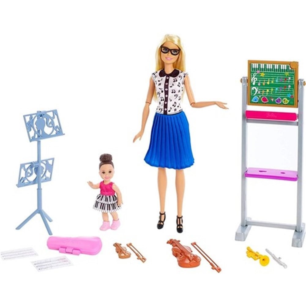 BARBIE BEN BUYUNCE OYUN SETI MUZIK OGRETMENI DHB63-FXP18 Toystop FXP18