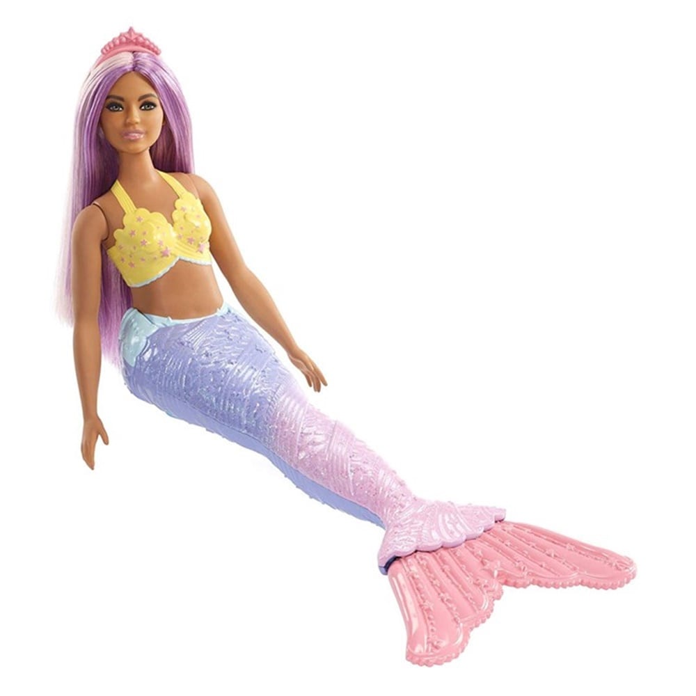 BARBIE DREAMTOPIA DENIZKIZI BEBEKLER MOR SACLI FXT08 Toystop FXT09