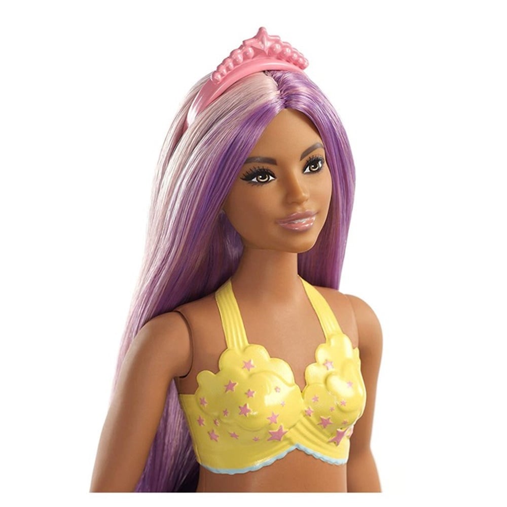 BARBIE DREAMTOPIA DENIZKIZI BEBEKLER MOR SACLI FXT08 Toystop FXT09