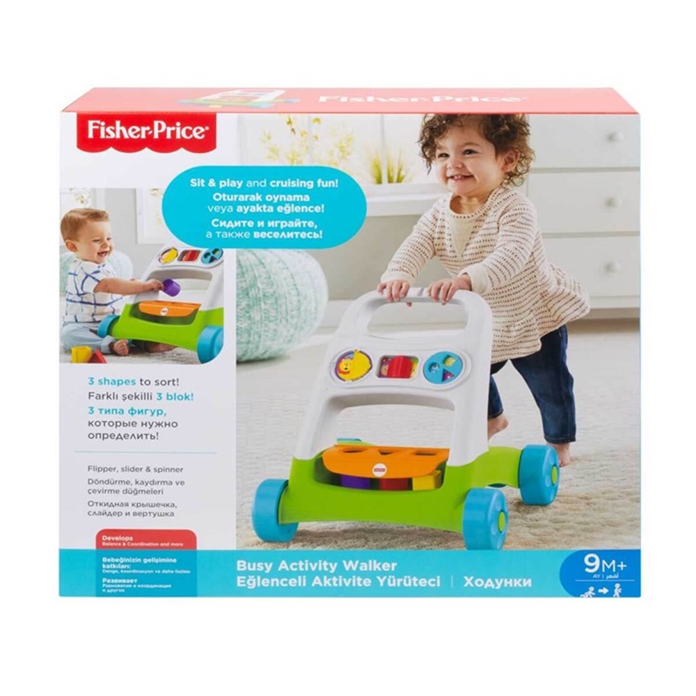 FISHER PRICE EGLENCELI AKTIVITE YURUTECI FYK65 Toystop FYK65