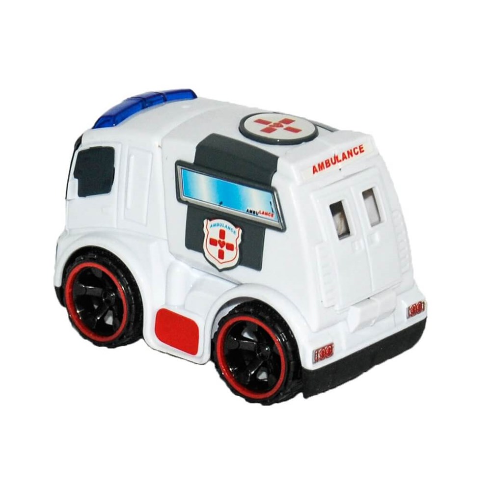 SESLI ISIKLI KIRILMAZ AMBULANS Toystop GPT A6622 4