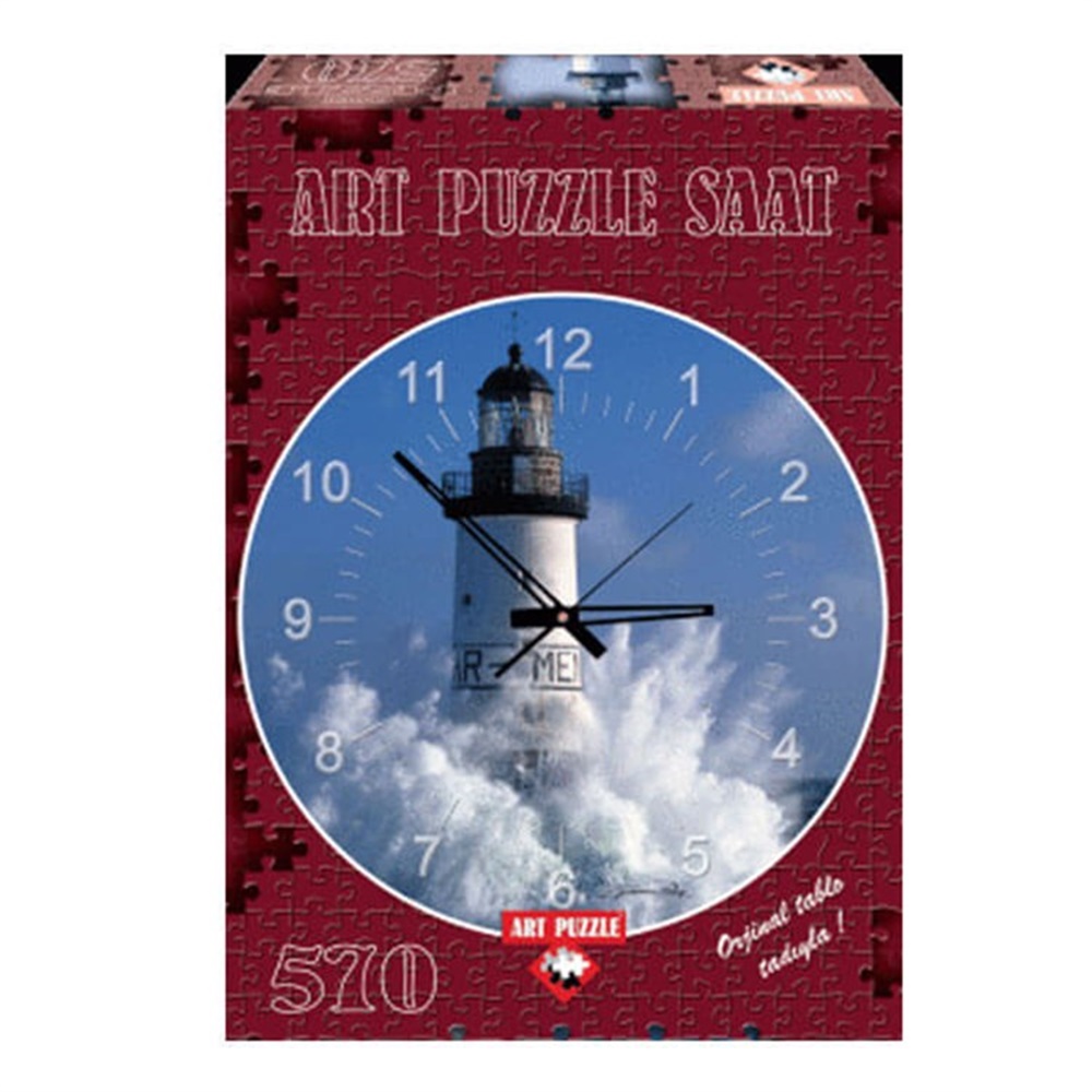 ART PUZZLE 570 PARCA SAAT MEN LIGHT HOUSE Toystop HD4141