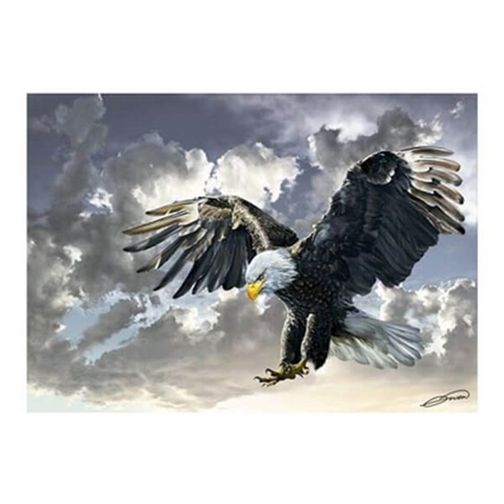 ART PUZZLE 500 PARCA SIYAH BEYAZ KARTAL Toystop HD4167