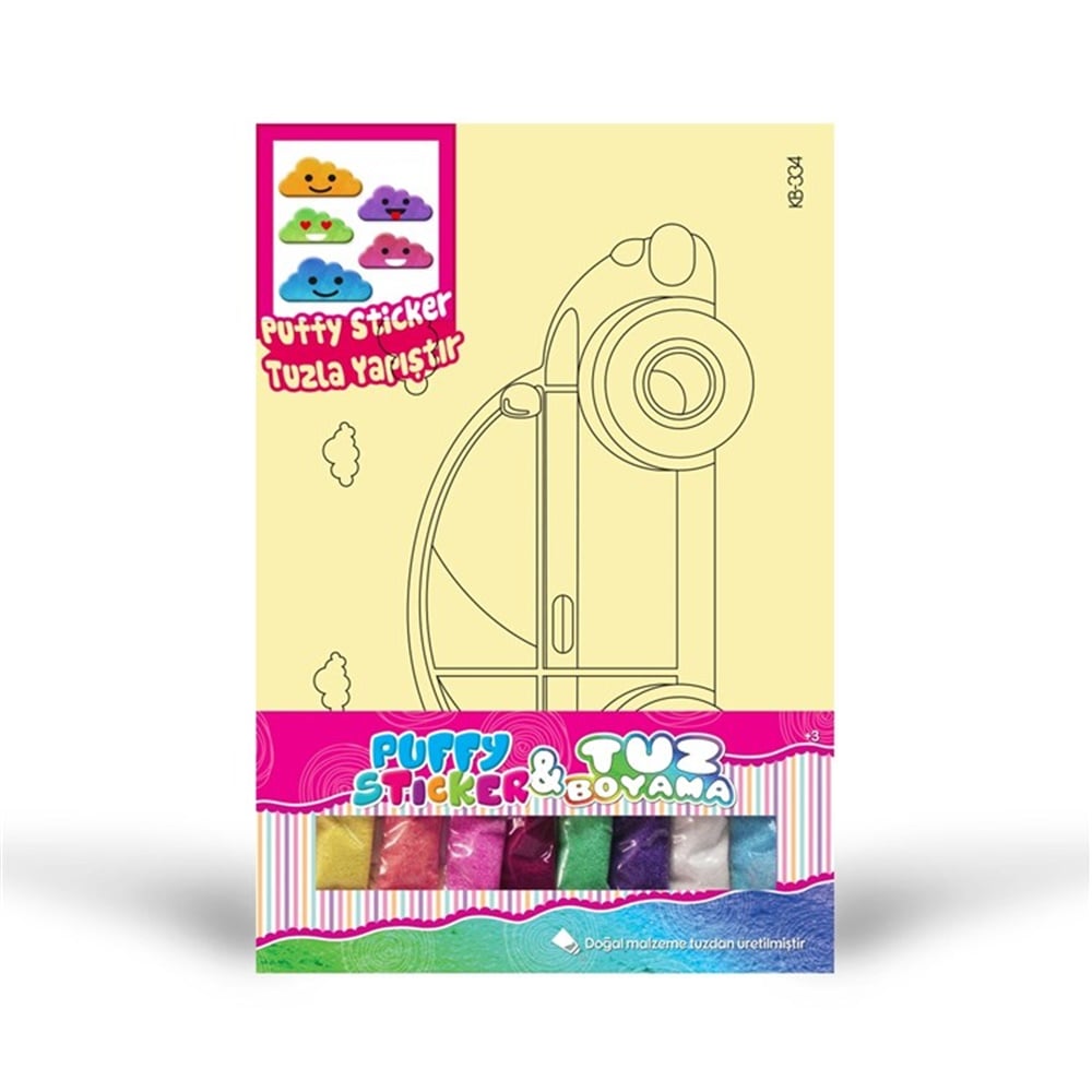 VOSVOS PUFFLI TUZ BOYAMA Toystop KB-334