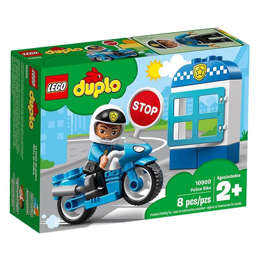 LEGO DUPLO TOWN POLIS MOTOSIKLETI 10900 Toystop LED10900
