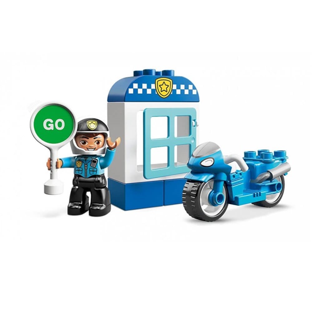 LEGO DUPLO TOWN POLIS MOTOSIKLETI 10900 Toystop LED10900
