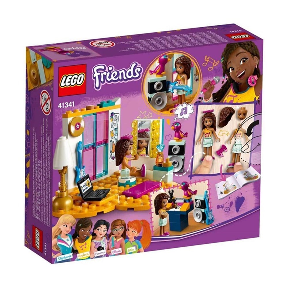 LEGO FRIENDS ANDREANIN YATAK ODASI 41341 Toystop LGF41341