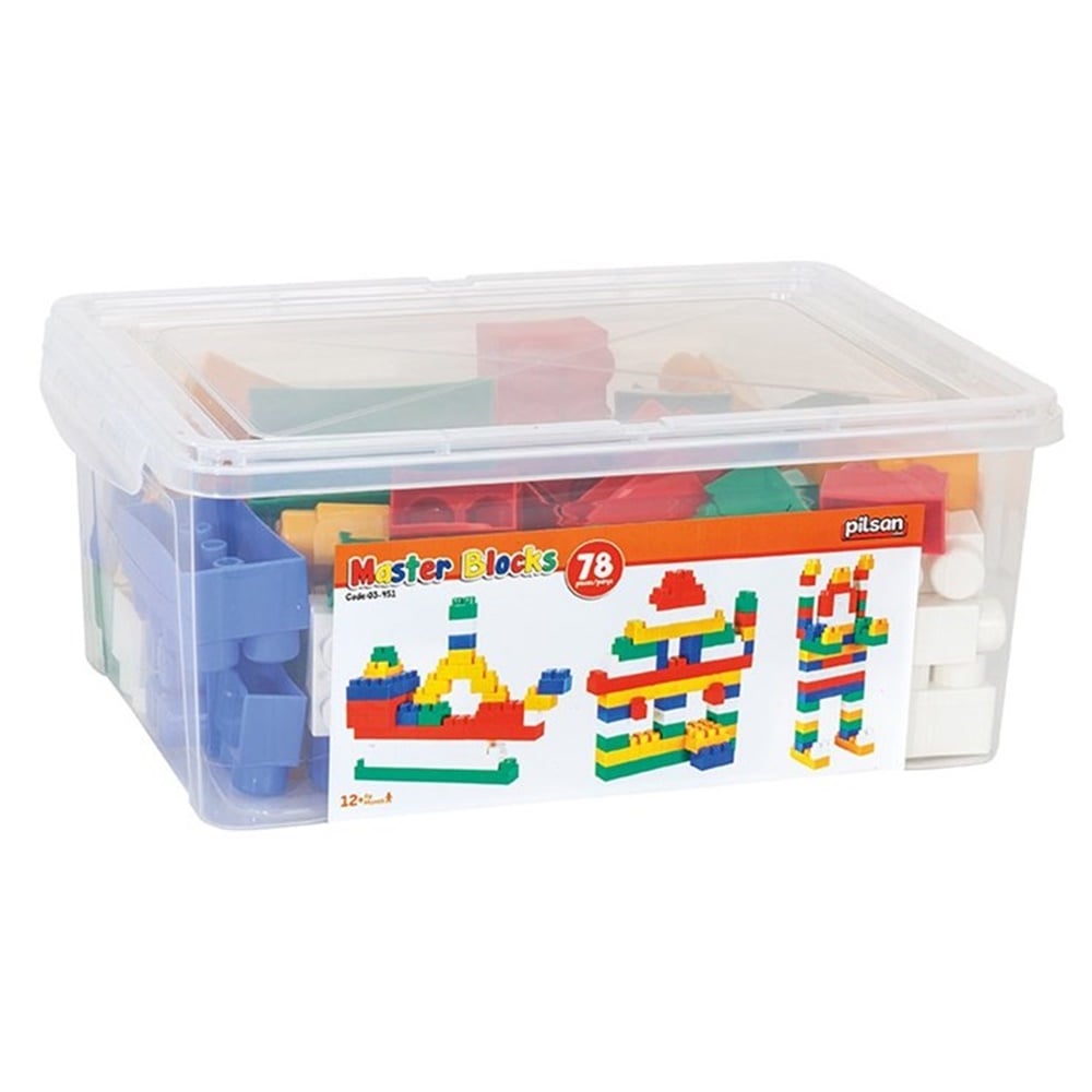 PILSAN MASTER BLOKLAR 78 PARCA Toystop PLS03451