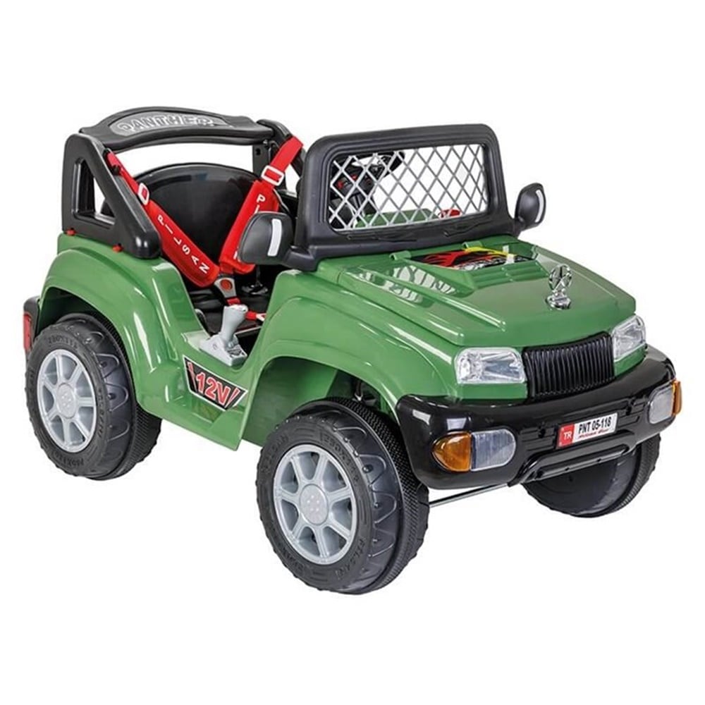 PILSAN PANTHER KUMANDALI AKULU ARABA YESIL Toystop PLSK05118Y