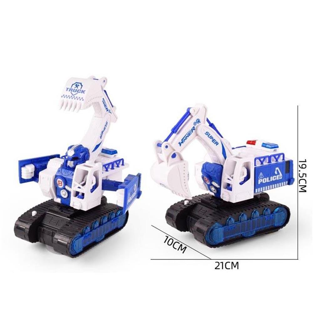 Transformers Işıklı Hareketli Robot Kepçe BYK-9805 Transformers BYK 9805