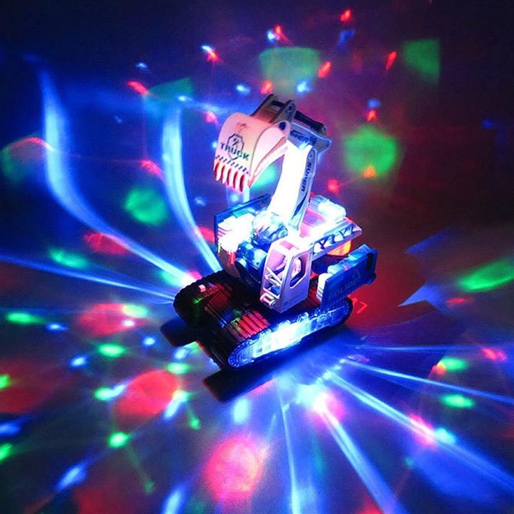 Transformers Işıklı Hareketli Robot Kepçe BYK-9805 Transformers BYK 9805