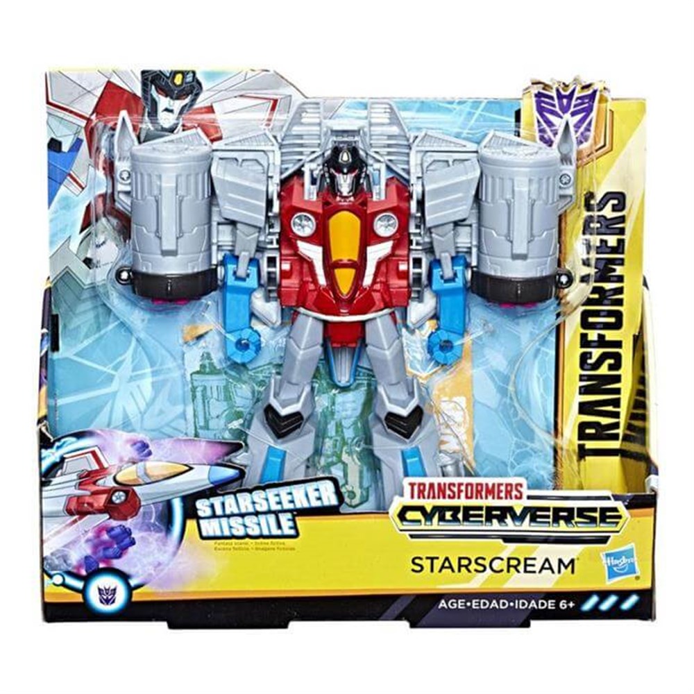 Transformers Cyberverse Büyük Figür Starscream E1886-E1906 Transformers E1906
