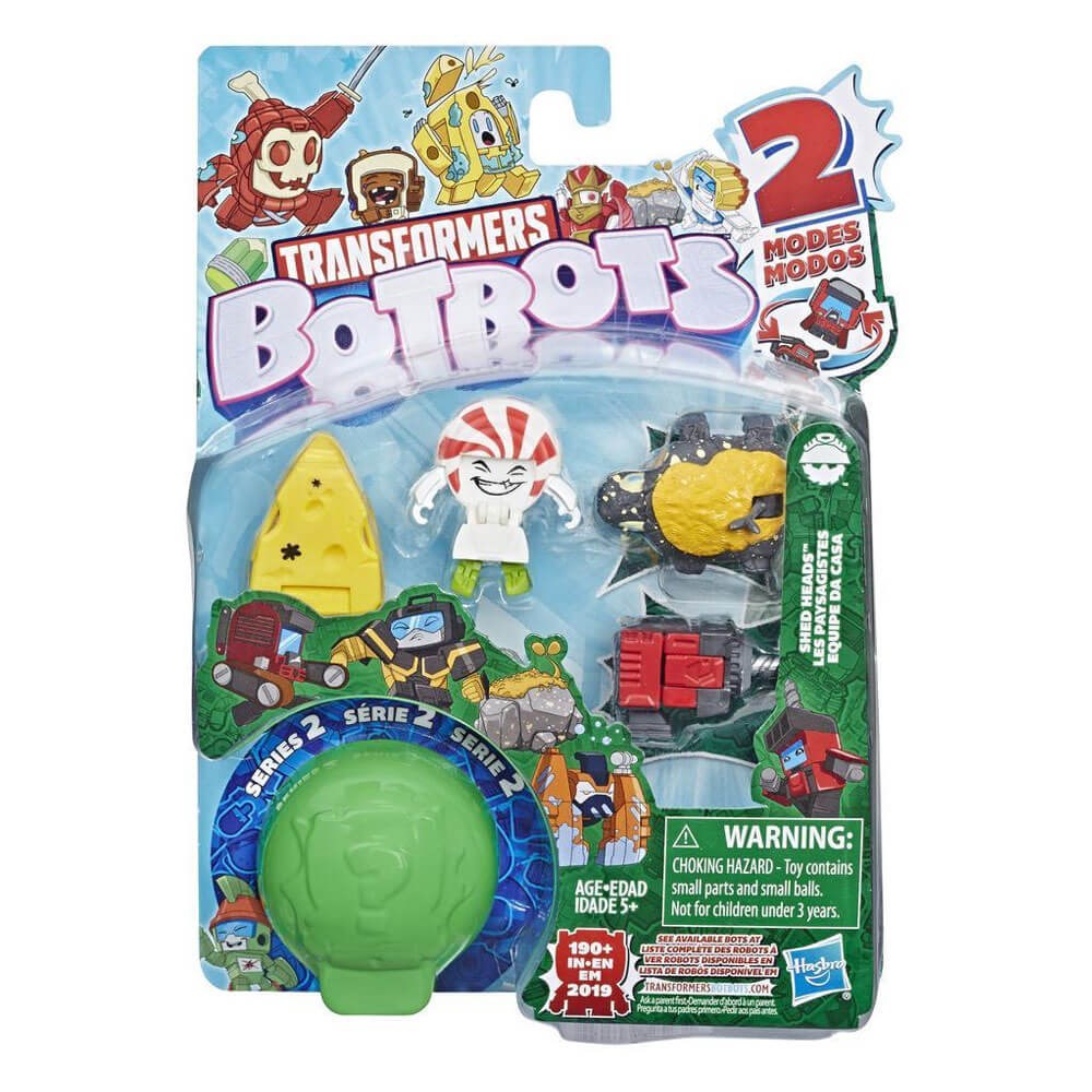 Transformers Botbots 5'li Paket Shed Heads E3486-E4139 Transformers E4139