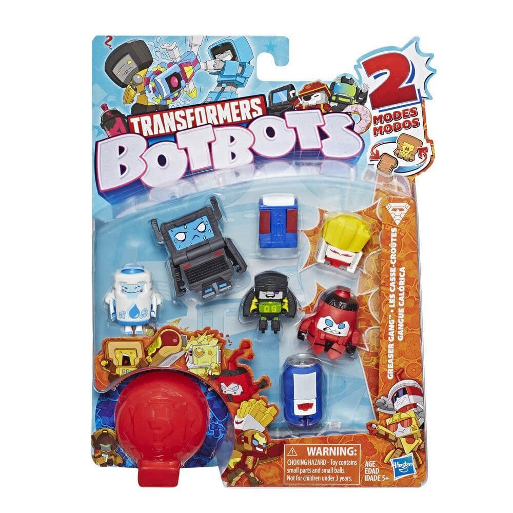 Transformers Botbots 8'li Paket Greaser Gang E3494-E4143 Transformers E4143