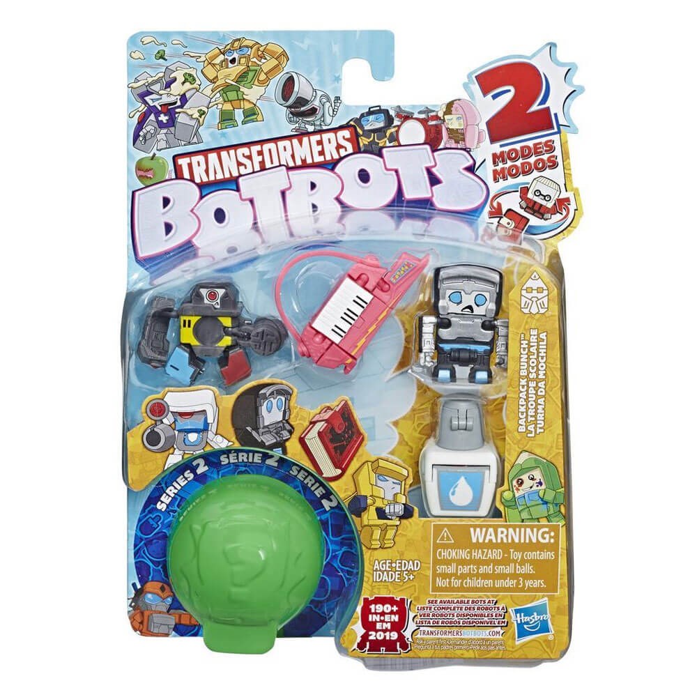 Transformers Botbots 5 Lı Paket Backpack Bunch E3486-E4145 Transformers E4145