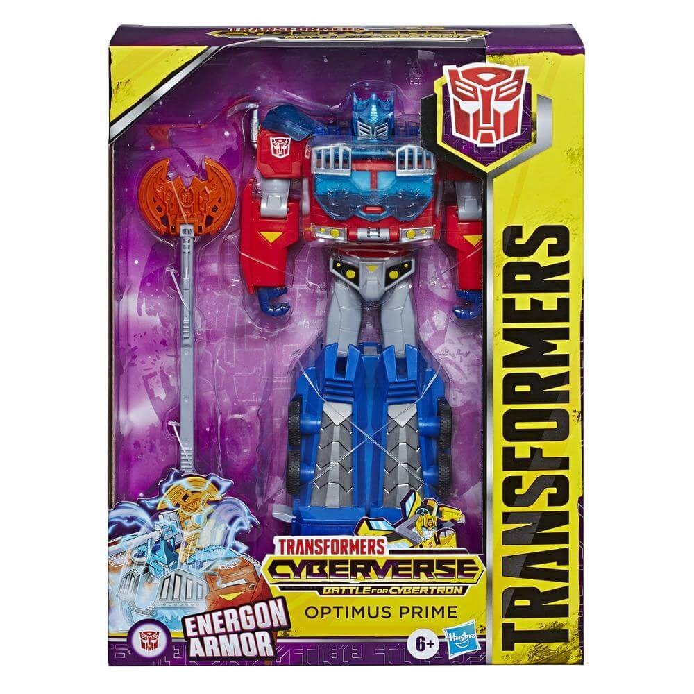 Transformers Cyberverse Dev Figür Optimus Prime E1885-E7112 Transformers E7112