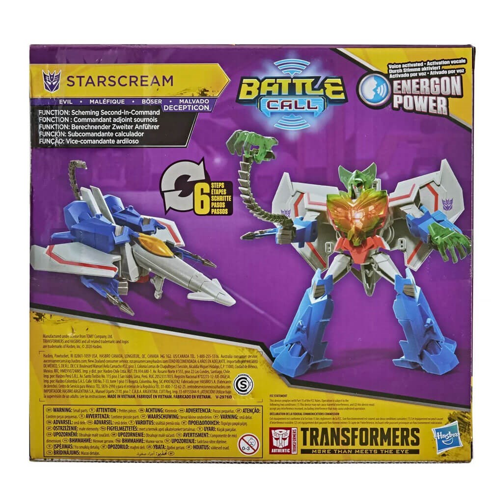 Transformers Cyberverse Figür Starscream E8227-E8377 Transformers E8377