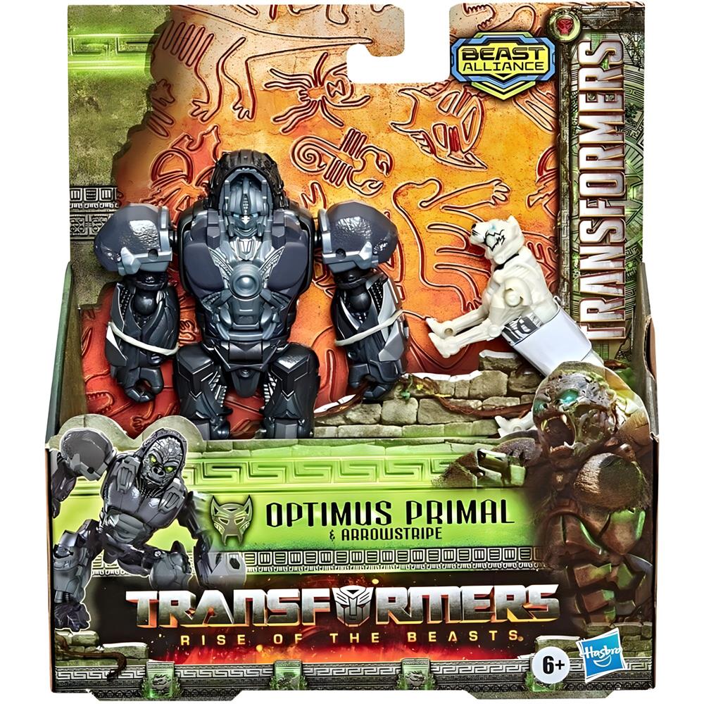 Transformers 7 Rise of the Beasts Weaponizer Optimus Primal Arrowstripe F3897-F4611 Transformers F4611