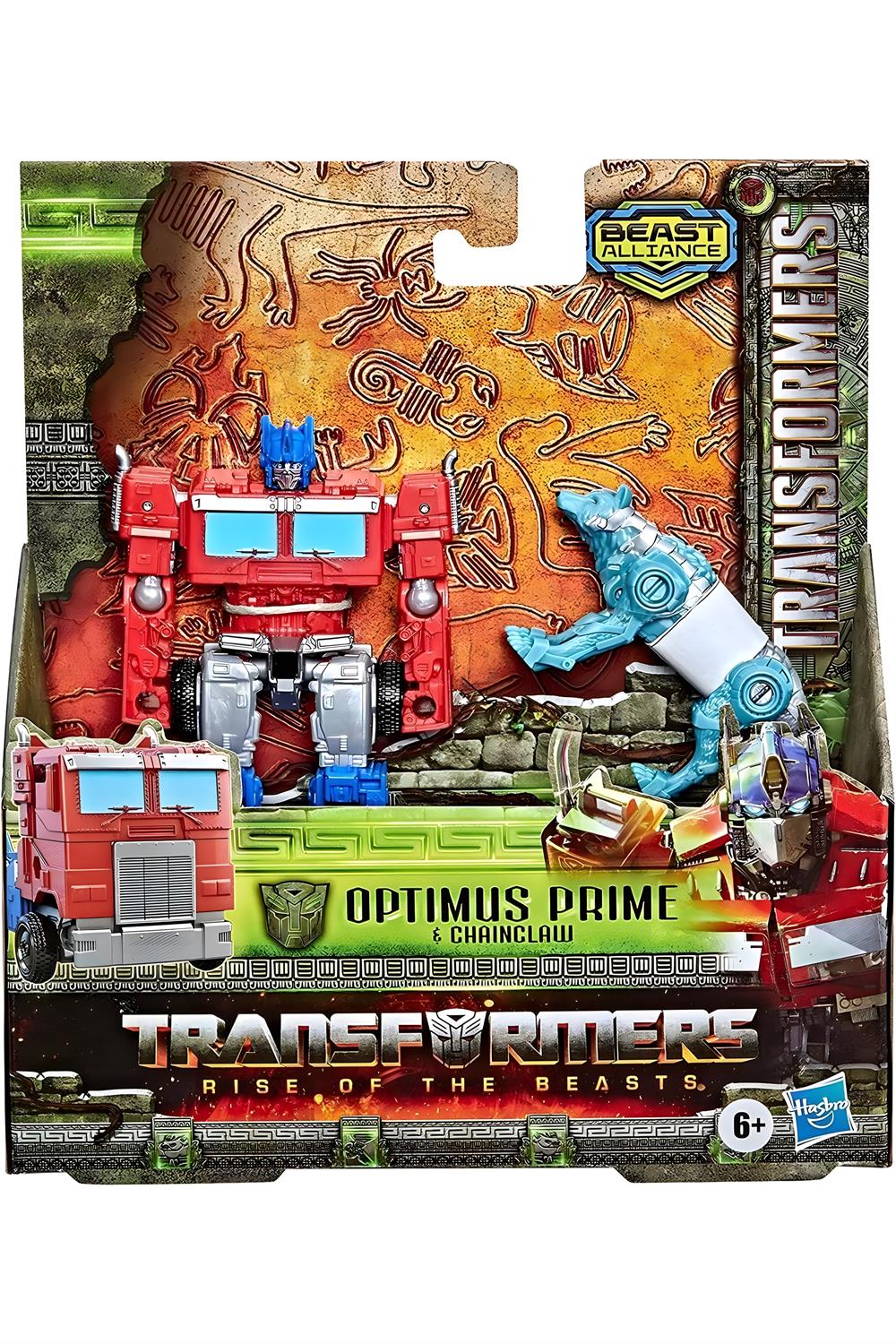 Transformers 7 Rise of the Beasts Weaponizer Optimus Prime Chainclaw F3897-F4612 Transformers F4612
