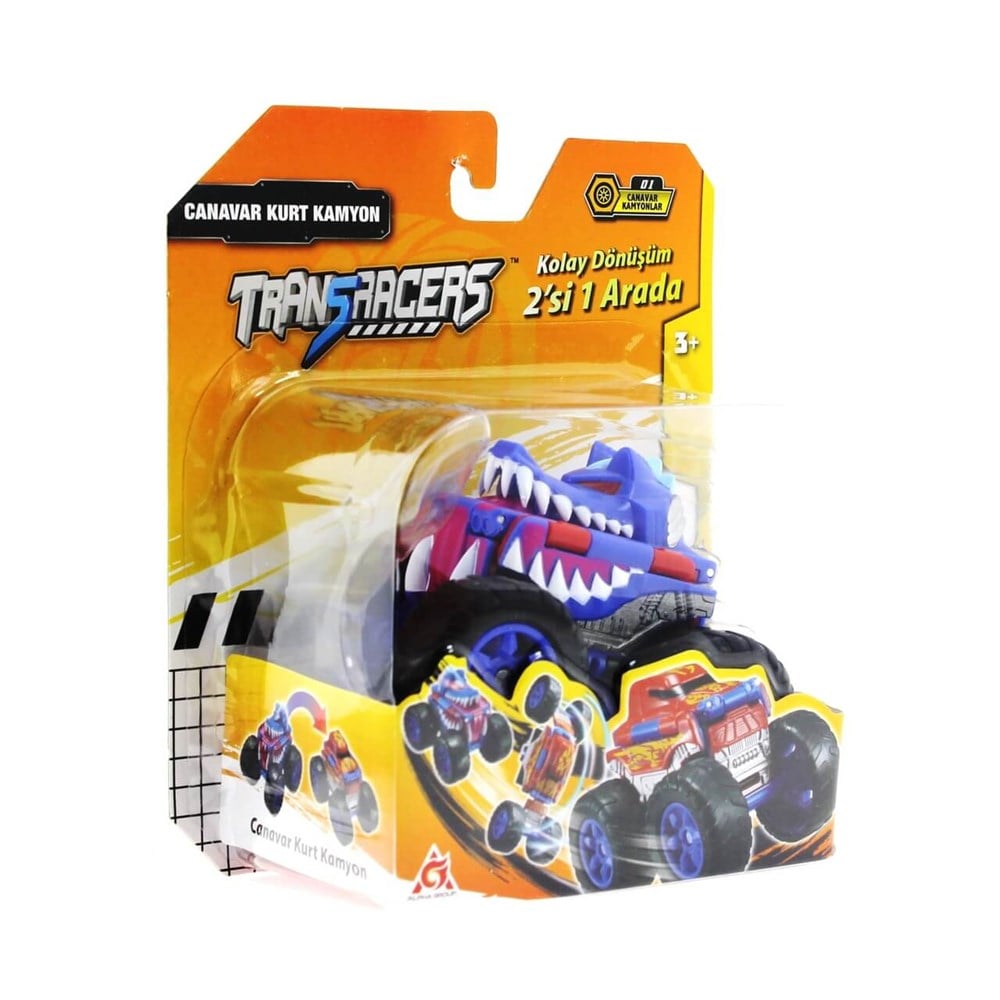 Transracers Monster Araçlar Canavar Kurt Kamyon Transracers 463875-A1