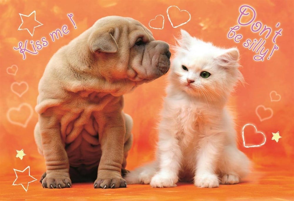 Trefl Puzzle Hugs And Kisses 100 Parça Yapboz 16264 Trefl 16264