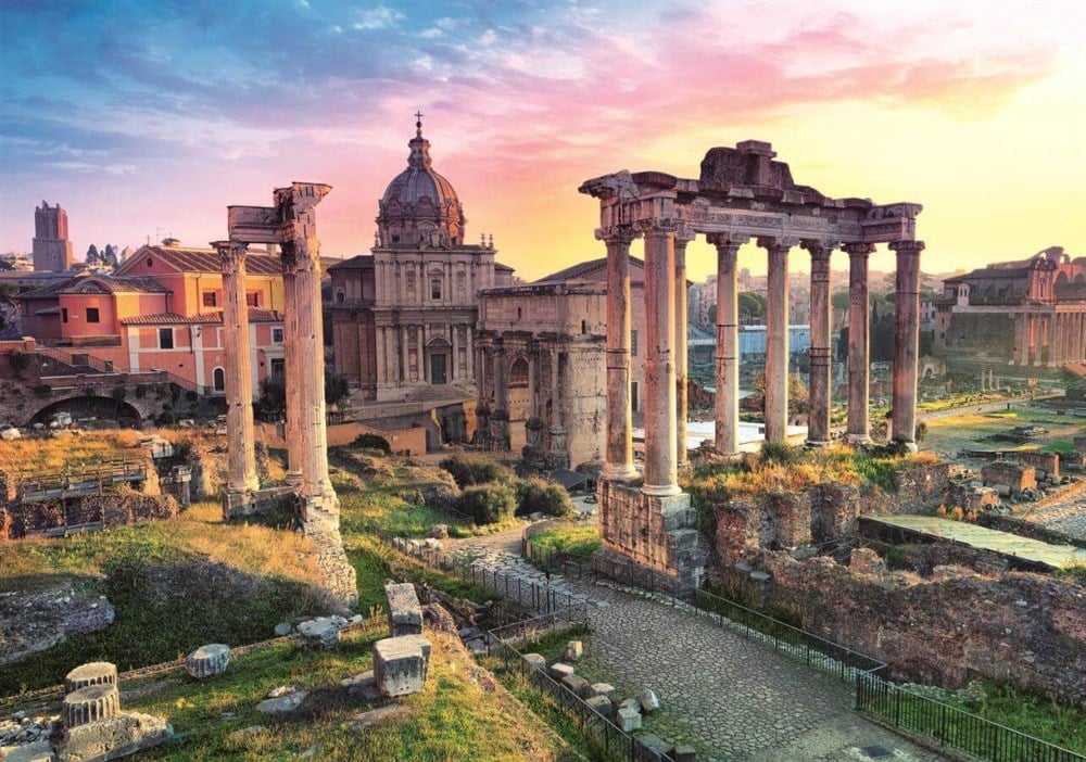 Trefl Puzzle Roman Forum 1000 Parça Puzzle HD10443 Trefl HD10443