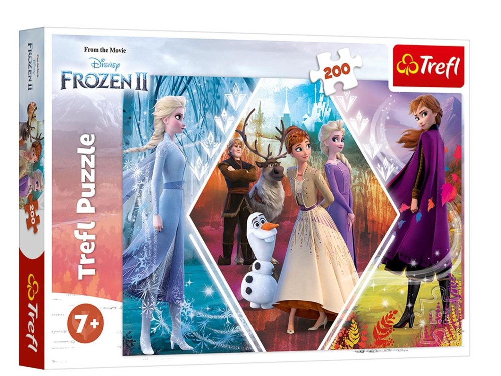 Trefl Puzzle Frozen 2 Sisters In Frozen 200 Parça HD13429 Trefl HD13429