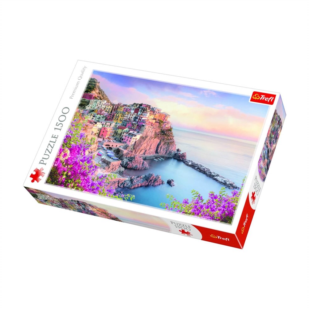 Trefl Puzzle View Of Manarola 1500 Parça Puzzle HD26137 Trefl HD26137