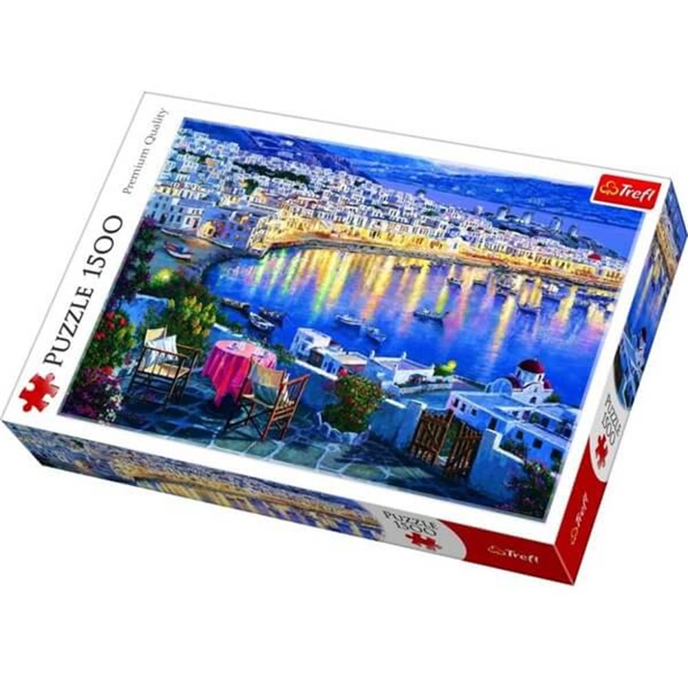 Trefl Puzzle 1500 Mykonos At Sunset HD26144 Trefl HD26144