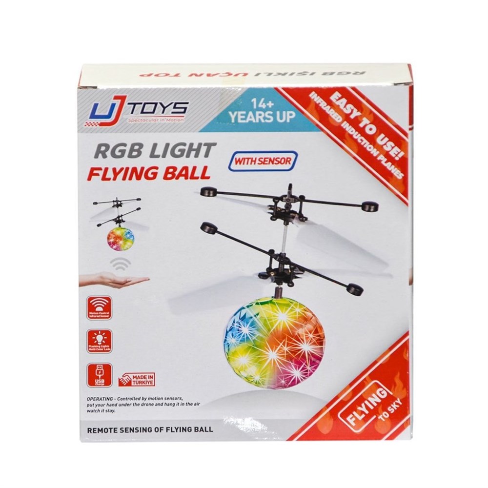 UJ Toys Çift Pervaneli Sensörlü Uçan Top 3005 UJ Toys UJ3005