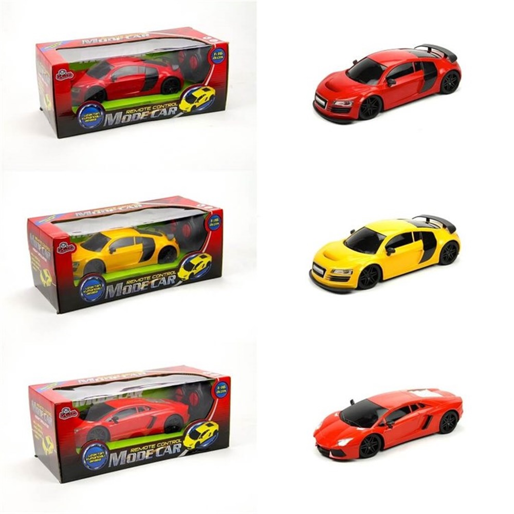 Uzaktan Kumandalı F/F 1:16 Şarjlı Model Spor Araba