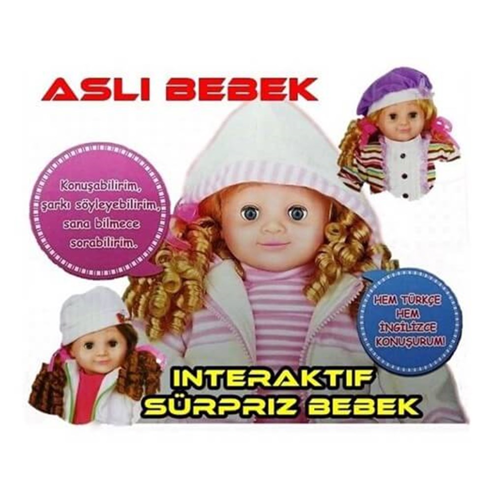 Türkçe İngilizce Konuşan İnteraktif Aslı Bebek Vardem 68020