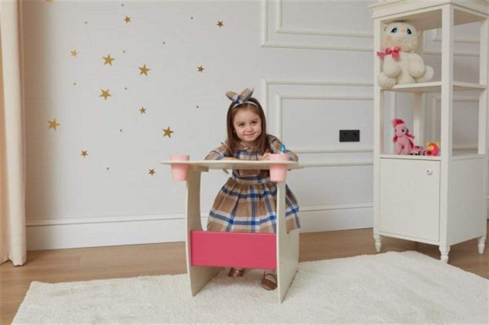 Viviki Boyama Çalışma Masası Pembe Viviki VVK CM P