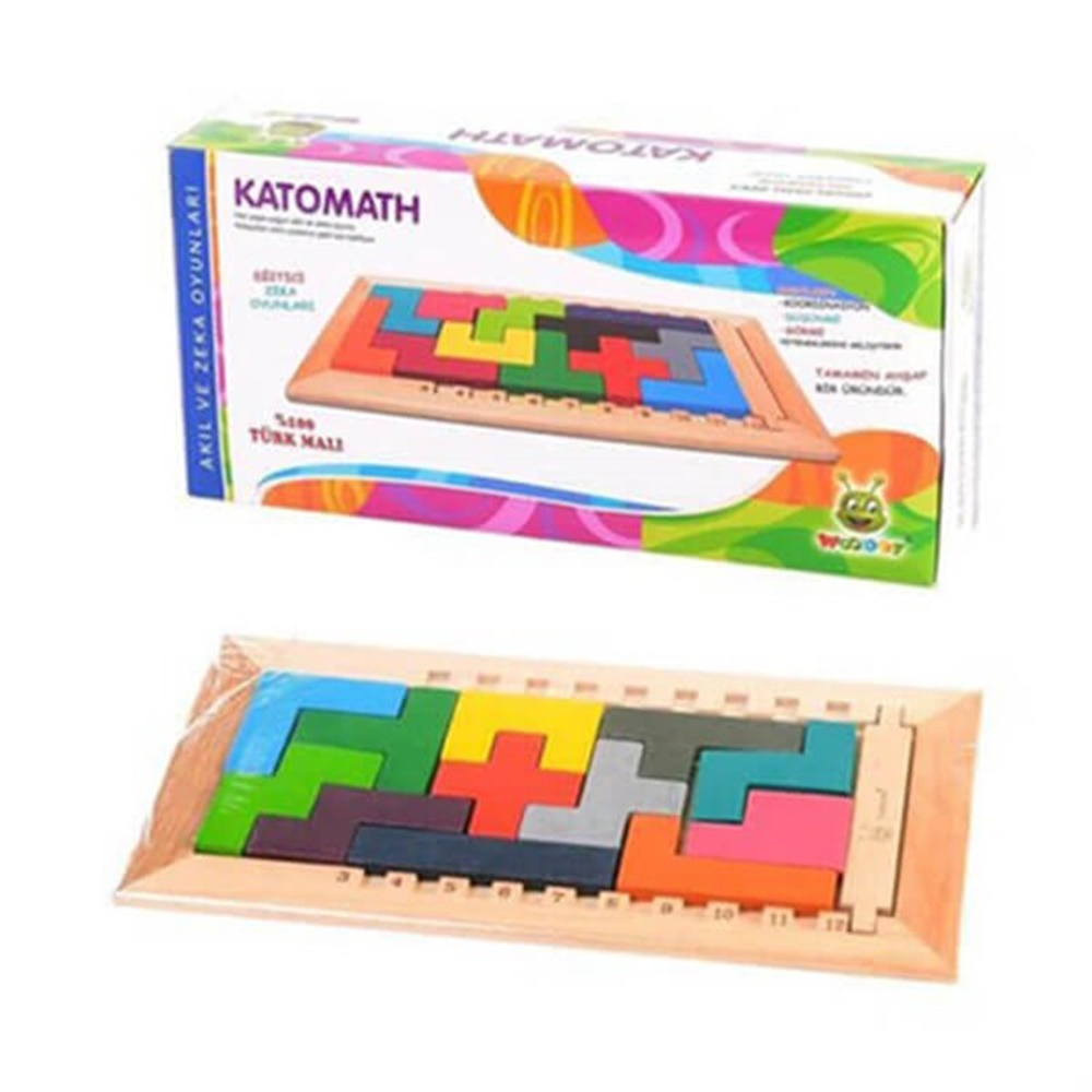 Woodoy Ahşap Katomath Zeka Oyunu Woody KR079