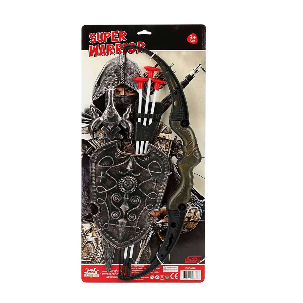 Zeon Kartela Ok Yay Set ENF-3578 Zeon Oyuncak ENF 3578