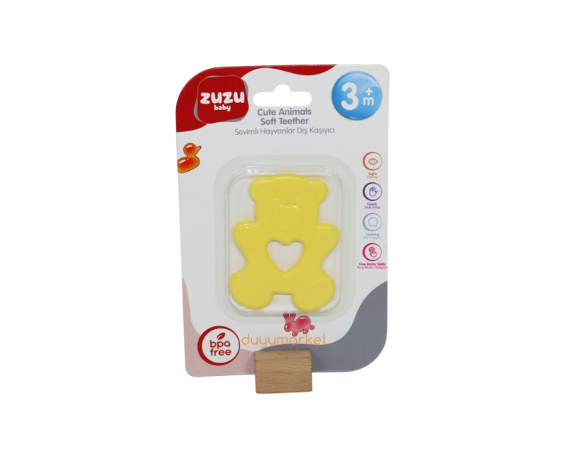 Zuzu Sevimli Hayvanlar Yumuşak Diş Kaşıyıcı 04100 Zuzu ZUZU 04100