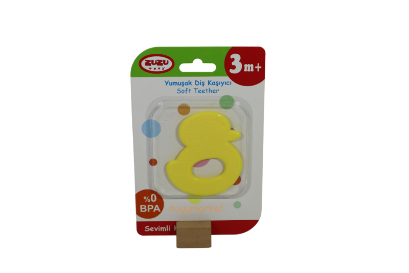 Zuzu Sevimli Hayvanlar Yumuşak Diş Kaşıyıcı 04100 Zuzu ZUZU 04100