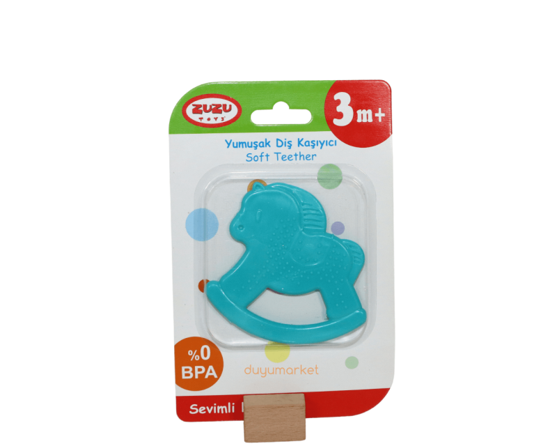 Zuzu Sevimli Hayvanlar Yumuşak Diş Kaşıyıcı 04100 Zuzu ZUZU 04100