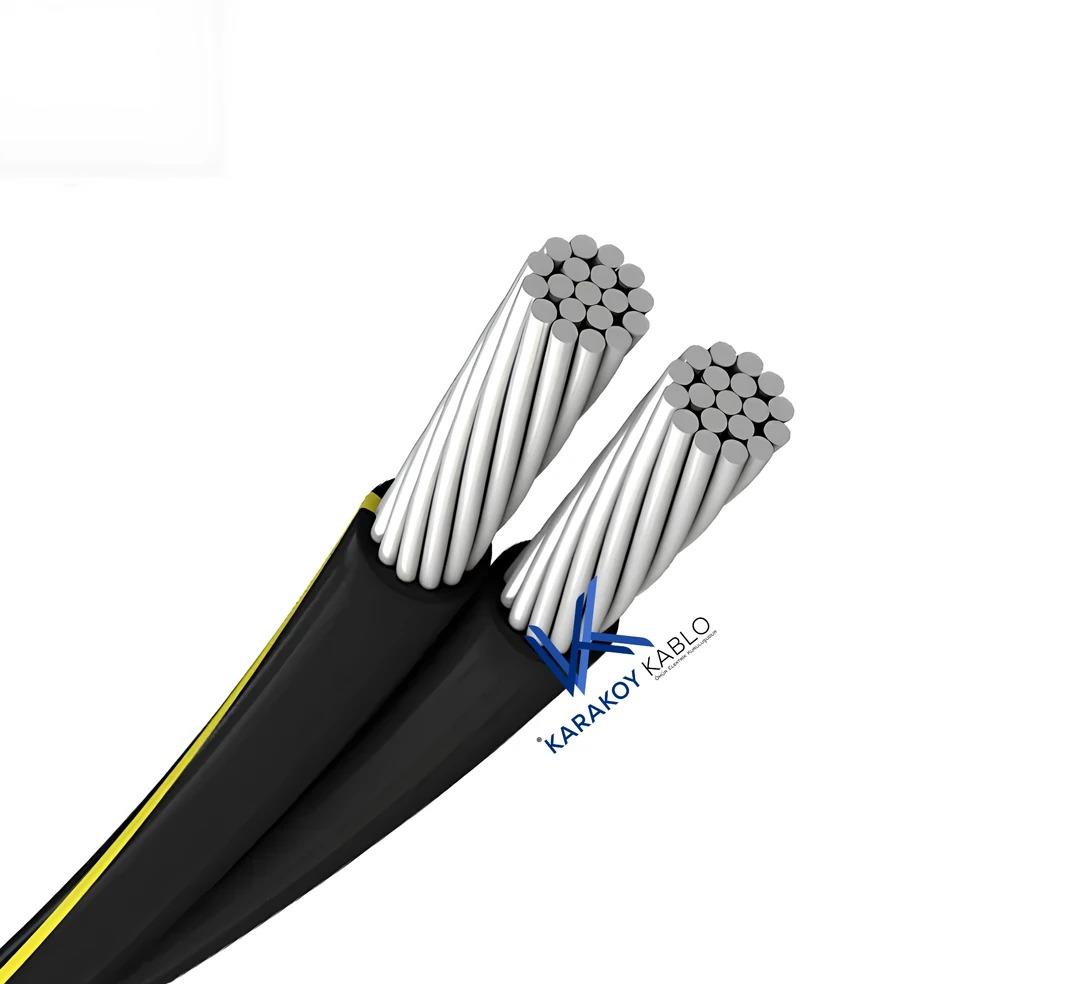 2x6 YAVV (NAYY) Alüminyum İletkenli Alçak Gerilim Kablosu 1 Metre