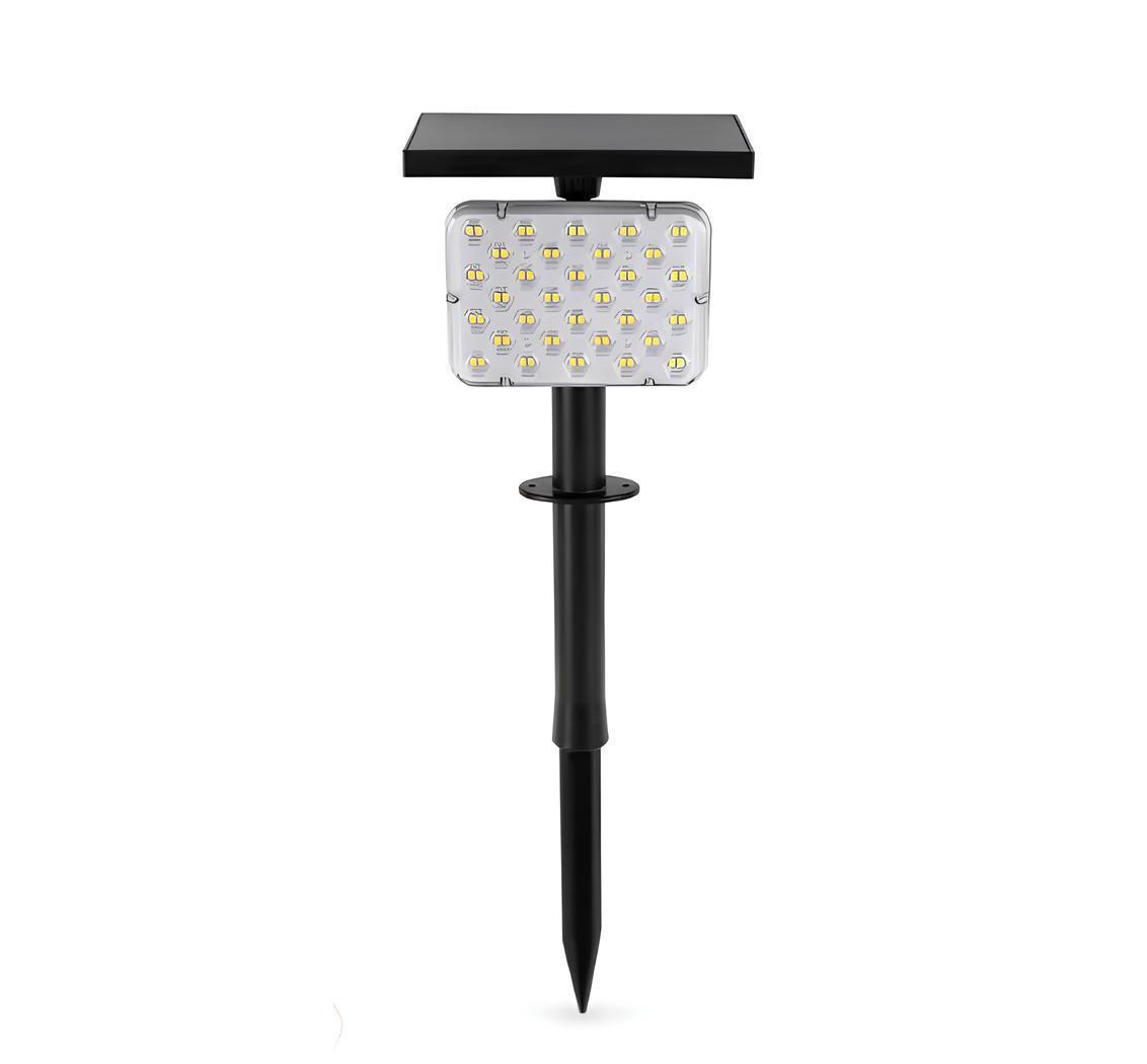 Ack 14 cm Solar Pc Led Bahçe Armatürü Siyah Kasa Gün Işığı AG60-01801