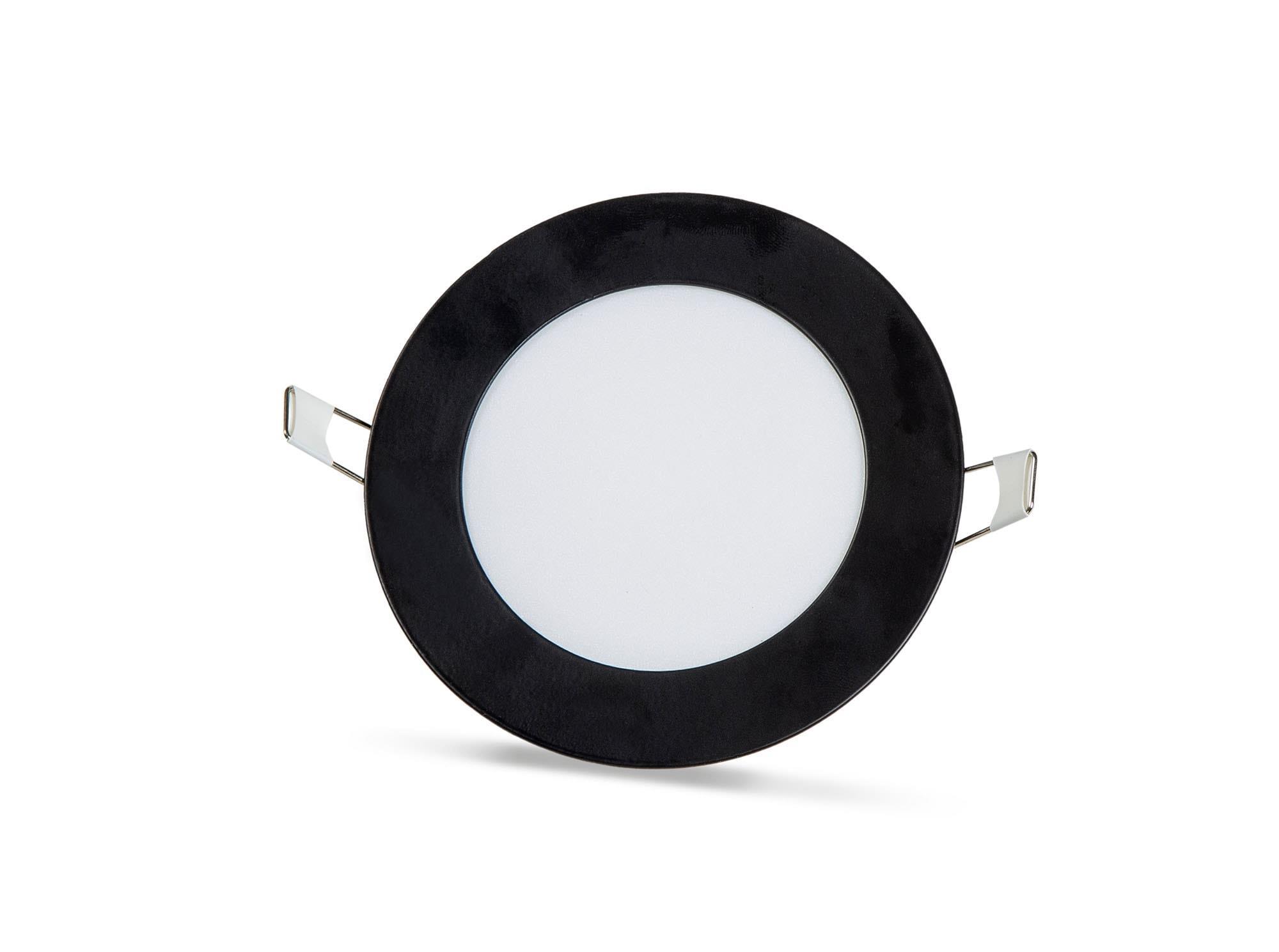 Noas 6W Slim Panel Led Gün Işığı Siyah Kasa YL10-0600-S
