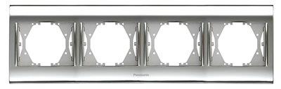 Panasonic Thea Blu Krom Dörtlü Çerçeve