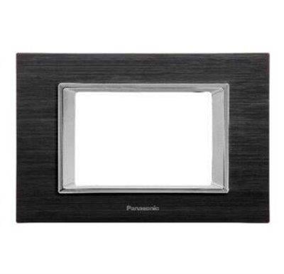Panasonic Thea Ultima Eloxal Siyah Tekli 4 mm Çerçeve 