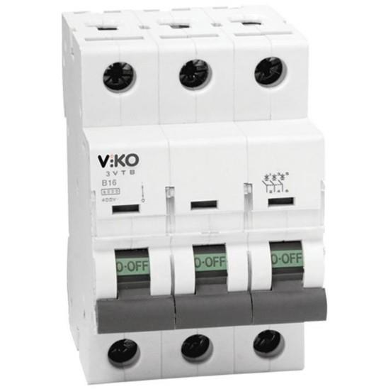 Viko 4VTB-3B32 4.5kA B Tipi 3 Kutuplu Otomatik Sigorta