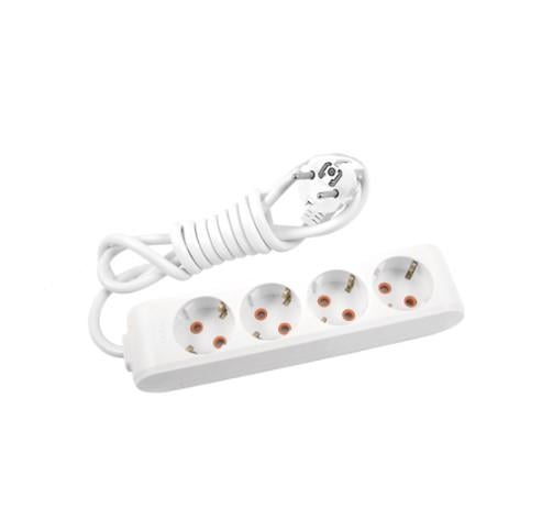 Viko Multi-let Dörtlü Priz Ups Topraklı Kablolu Ç. K. 2 Metre Beyaz