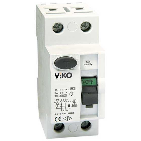 Viko VTR2-4030 2x40A 30mA AC Tip Kaçak Akım Koruma Rölesi